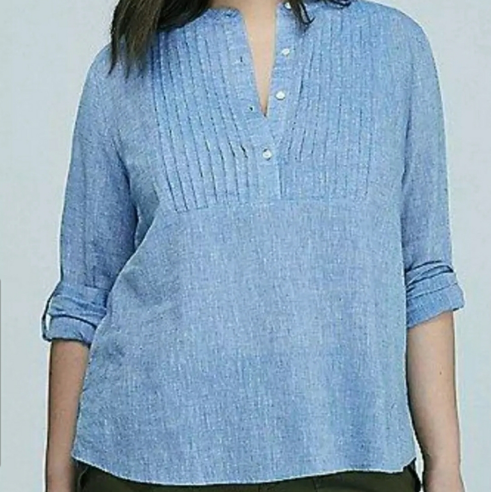 Breezy linen-like tunic from Lane Bryant